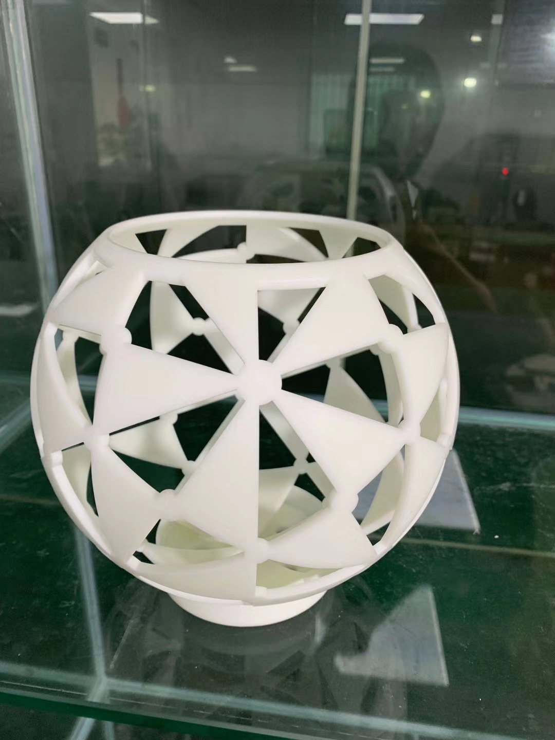 3d打印手板模型,白色光敏树脂