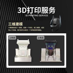 【3d打印服务金属价格】最新3d打印服务金属